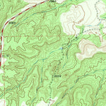 United States Geological Survey Quitaque Peaks, TX (1967, 24000-Scale) digital map