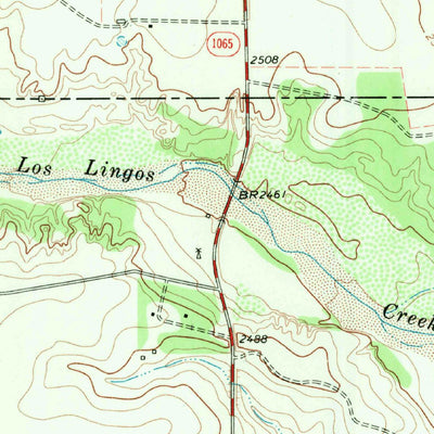 United States Geological Survey Quitaque, TX (1967, 24000-Scale) digital map