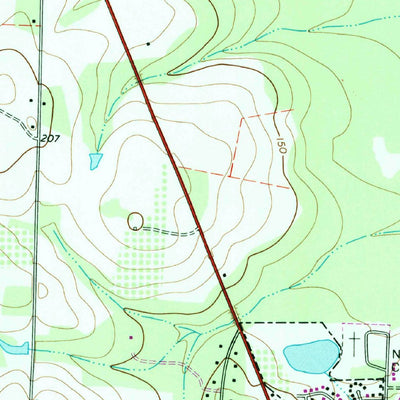 United States Geological Survey Quitman, GA (1974, 24000-Scale) digital map