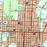 United States Geological Survey Quitman, GA (1974, 24000-Scale) digital map