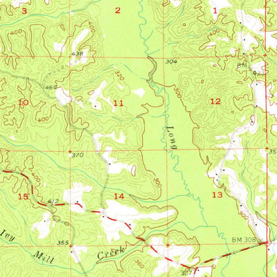 United States Geological Survey Quitman, MS (1957, 62500-Scale) digital map