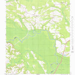 United States Geological Survey Quitsna, NC (1981, 24000-Scale) digital map