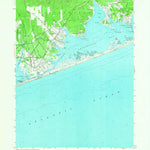 United States Geological Survey Quogue, NY (1956, 24000-Scale) digital map
