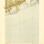 United States Geological Survey Quonochontaug, RI (1944, 31680-Scale) digital map