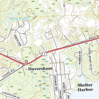 United States Geological Survey Quonochontaug, RI (2021, 24000-Scale) digital map