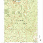 United States Geological Survey Quosatana Butte, OR (1998, 24000-Scale) digital map