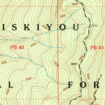 United States Geological Survey Quosatana Butte, OR (1998, 24000-Scale) digital map