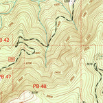 United States Geological Survey Quosatana Butte, OR (1998, 24000-Scale) digital map