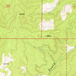United States Geological Survey Rabbit Creek Summit, ID (1972, 24000-Scale) digital map