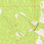 United States Geological Survey Rabbit Creek Summit, ID (1972, 24000-Scale) digital map