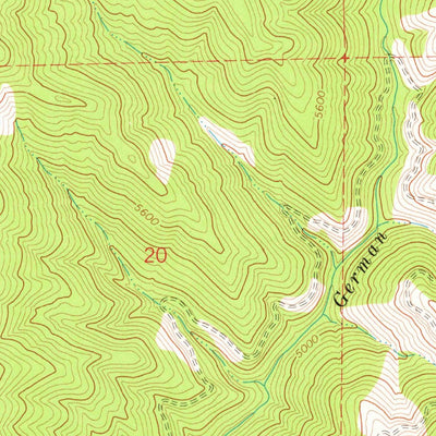 United States Geological Survey Rabbit Creek Summit, ID (1972, 24000-Scale) digital map