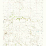 United States Geological Survey Rabbit Ear Mountain, NM (1972, 24000-Scale) digital map