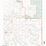 United States Geological Survey Rabbit Ear Mountain, NM (1998, 24000-Scale) digital map