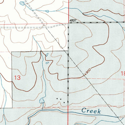 United States Geological Survey Rabbit Ear Mountain, NM (1998, 24000-Scale) digital map