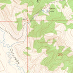 United States Geological Survey Rabbit Ears Peak, CO (1956, 24000-Scale) digital map