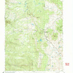United States Geological Survey Rabbit Ears Peak, CO (1956, 62500-Scale) digital map