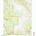 United States Geological Survey Rabbit Ears Peak, CO (2000, 24000-Scale) digital map