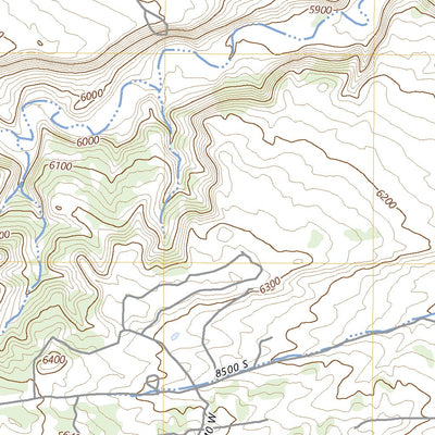 United States Geological Survey Rabbit Gulch, UT (2023, 24000-Scale) digital map