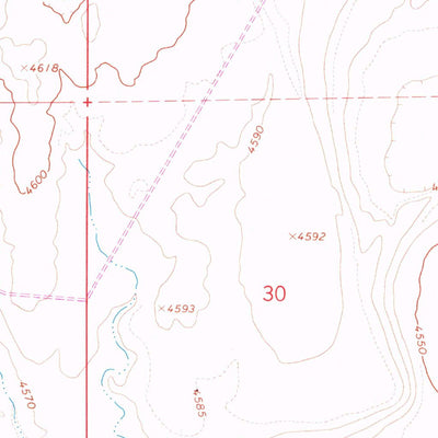 United States Geological Survey Rabbit Hills NW, OR (1966, 24000-Scale) digital map