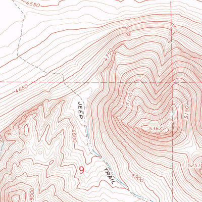 United States Geological Survey Rabbit Hills NW, OR (1966, 24000-Scale) digital map