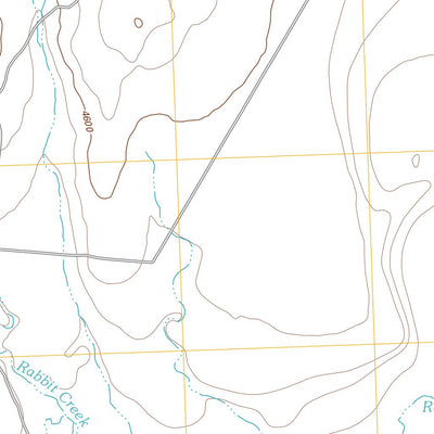 United States Geological Survey Rabbit Hills NW, OR (2011, 24000-Scale) digital map
