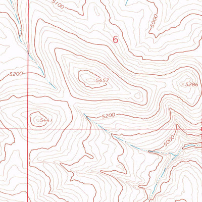 United States Geological Survey Rabbit Hills SW, OR (1967, 24000-Scale) digital map