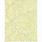 United States Geological Survey Rabbit Mountain, OR (1990, 24000-Scale) digital map