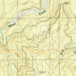 United States Geological Survey Rabbit Mountain, OR (1990, 24000-Scale) digital map