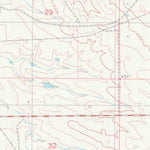 United States Geological Survey Rabbit Mountains, WY (1981, 24000-Scale) digital map