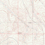 United States Geological Survey Rabbit Mountains, WY (1981, 24000-Scale) digital map