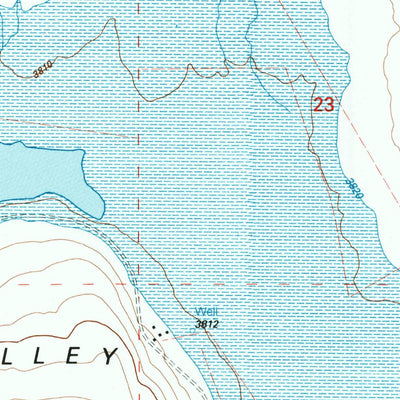 United States Geological Survey Rabbit Valley, OR (1992, 24000-Scale) digital map