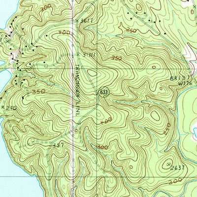 United States Geological Survey Rabon Crossroads, SC (1988, 24000-Scale) digital map