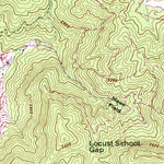 United States Geological Survey Rabun Bald, GA-NC (1946, 24000-Scale) digital map