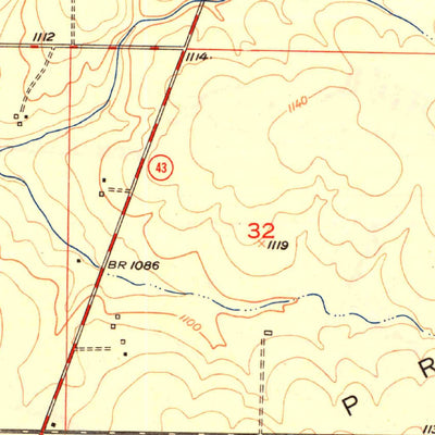 United States Geological Survey Racine, MO-OK-KS (1950, 24000-Scale) digital map