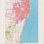 United States Geological Survey Racine South, WI (1958, 24000-Scale) digital map