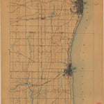 United States Geological Survey Racine, WI (1905, 62500-Scale) digital map