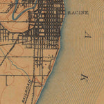 United States Geological Survey Racine, WI (1905, 62500-Scale) digital map