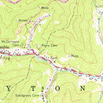 United States Geological Survey Racine, WV (1965, 24000-Scale) digital map