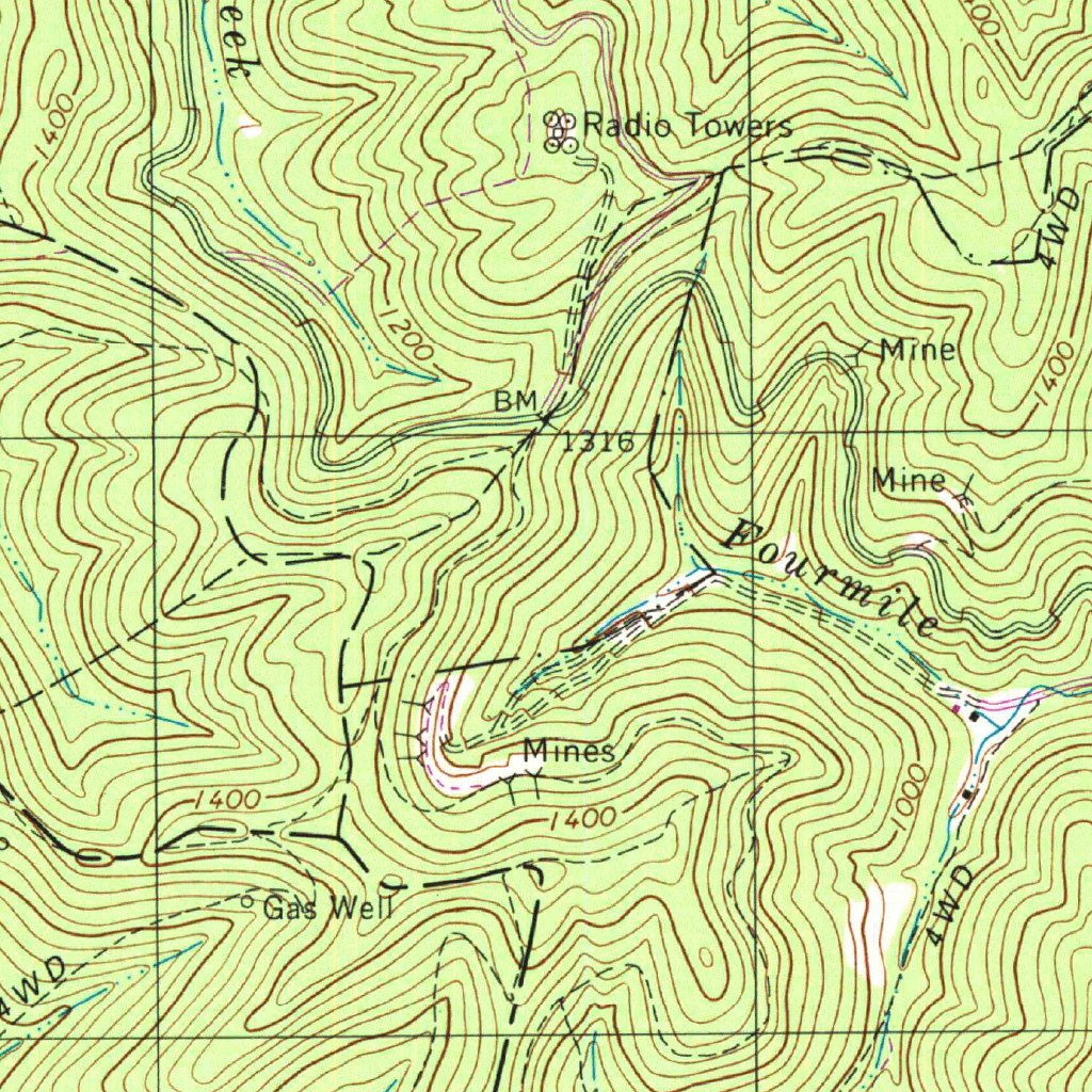 Racine, WV (2000, 24000-Scale) Map by United States Geological Survey ...