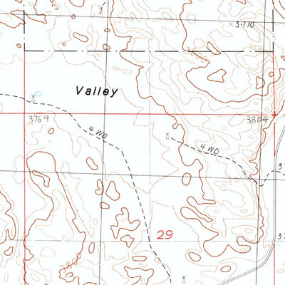 United States Geological Survey Rackett, NE (1986, 24000-Scale) digital map