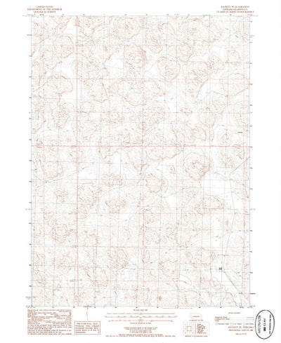 United States Geological Survey Rackett SE, NE (1986, 24000-Scale) digital map