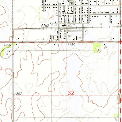 United States Geological Survey Radcliffe, IA (1979, 24000-Scale) digital map