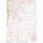 United States Geological Survey Radersburg, MT (1949, 62500-Scale) digital map