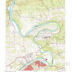 United States Geological Survey Radford North, VA (1998, 24000-Scale) digital map