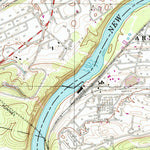 United States Geological Survey Radford North, VA (1998, 24000-Scale) digital map