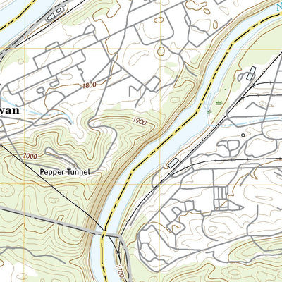 United States Geological Survey Radford North, VA (2019, 24000-Scale) digital map