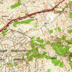 United States Geological Survey Radford, VA (1950, 62500-Scale) digital map