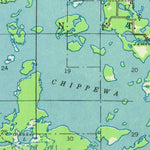 United States Geological Survey Radisson, WI (1944, 48000-Scale) digital map