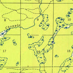 United States Geological Survey Radisson, WI (1949, 48000-Scale) digital map