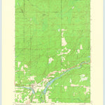 United States Geological Survey Radisson, WI (1972, 24000-Scale) digital map